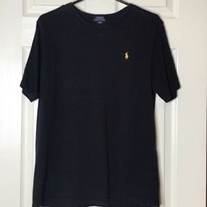 Boy's Black Polo T-Shirt